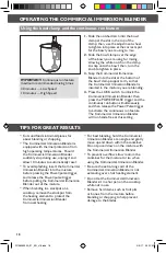 Preview for 15 page of KitchenAid 5KHBC412 Instructions Manual