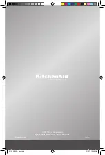 Preview for 21 page of KitchenAid 5KHBC412 Instructions Manual