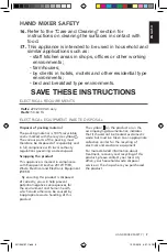 Preview for 9 page of KitchenAid 5KHM5110 Manual