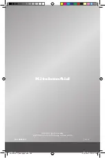 Предварительный просмотр 224 страницы KitchenAid 5KHM5110 Manual