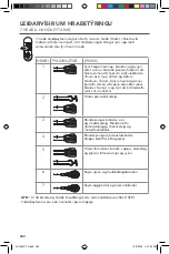 Предварительный просмотр 202 страницы KitchenAid 5KHM7210 Use & Care Manual