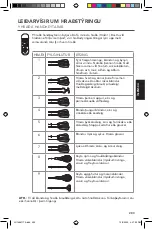 Предварительный просмотр 203 страницы KitchenAid 5KHM7210 Use & Care Manual