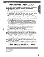 Preview for 3 page of KitchenAid 5KHM926 Instructions For Use Manual