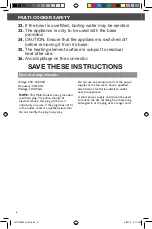 Preview for 6 page of KitchenAid 5KMC4244 User Manual