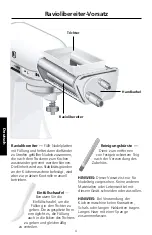 Preview for 65 page of KitchenAid 5KRAV Use & Care Manual