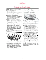 Preview for 10 page of KitchenAid 5KSB5 User Manual