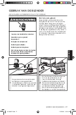 Preview for 77 page of KitchenAid 5KSB7068 Owner'S Manual