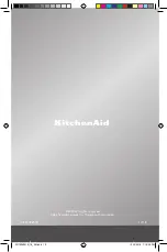 Preview for 292 page of KitchenAid 5KSB7068 Owner'S Manual