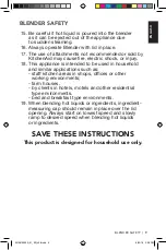 Preview for 9 page of KitchenAid 5KSB8270 Manual