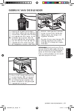 Preview for 79 page of KitchenAid 5KSB8270 Manual