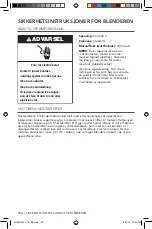 Preview for 154 page of KitchenAid 5KSB8270 Manual