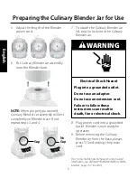 Preview for 6 page of KitchenAid 5KSBCJ Instructions Manual