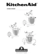 Preview for 1 page of KitchenAid 5KSM150PSRER0 User Manual