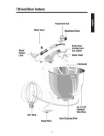 Preview for 5 page of KitchenAid 5KSM150PSRER0 User Manual