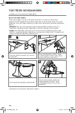 Preview for 106 page of KitchenAid 5KSM2CB5B Series Use & Care Manual