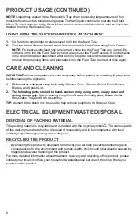 Preview for 8 page of KitchenAid 5KSM2FPPC Owner'S Manual