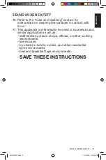 Preview for 9 page of KitchenAid 5KSM3311 Owner'S Manual