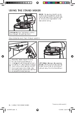 Preview for 16 page of KitchenAid 5KSM3311 Owner'S Manual