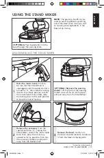 Preview for 11 page of KitchenAid 5KSM3311X Manual