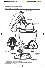 Предварительный просмотр 2 страницы KitchenAid 5KSM3311XBBM Manual