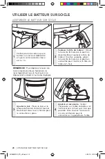 Preview for 20 page of KitchenAid 5KSM3311XBBM Manual