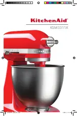 Preview for 1 page of KitchenAid 5KSM3311XEAC Manual