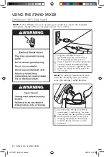 Preview for 8 page of KitchenAid 5KSM3311XEAC Manual