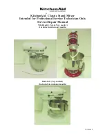 Preview for 1 page of KitchenAid 5KSM45 Series Service & Repair Manual
