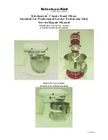 KitchenAid 5KSM45 Series Service & Repair Manual preview