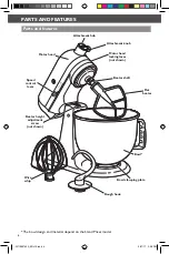 Preview for 4 page of KitchenAid 5KSM45A Manual