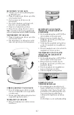 Preview for 7 page of KitchenAid 5KSM5 Instructions Manual