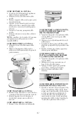 Preview for 55 page of KitchenAid 5KSM5 Instructions Manual