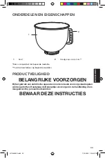 Preview for 34 page of KitchenAid 5KSM5SSB Use & Care Manual