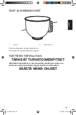 Preview for 70 page of KitchenAid 5KSM5SSB Use & Care Manual