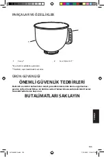 Preview for 106 page of KitchenAid 5KSM5SSB Use & Care Manual