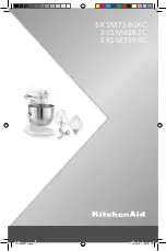 KitchenAid 5KSM6583C Instructions Manual preview