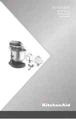 KitchenAid 5KSMC895 Instructions Manual preview