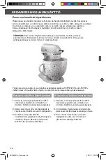 Предварительный просмотр 46 страницы KitchenAid 5KSMCB5N Manual