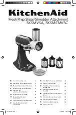 Предварительный просмотр 1 страницы KitchenAid 5KSMEMVSC Use And Care Manual