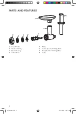 Preview for 2 page of KitchenAid 5KSMFGAG Manual