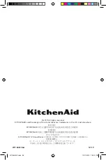 Preview for 28 page of KitchenAid 5KSMFGAG Manual