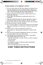 Preview for 8 page of KitchenAid 5KSMMGA Manual