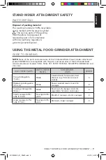 Preview for 9 page of KitchenAid 5KSMMGA Manual