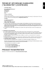 Предварительный просмотр 9 страницы KitchenAid 5KSMSIA Owner'S Manual