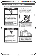 Preview for 12 page of KitchenAid 5KVJ0333 Manual