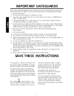 Preview for 4 page of KitchenAid 5KWB100 Instructions And Recipes Manual