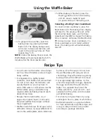 Preview for 10 page of KitchenAid 5KWB100 Instructions And Recipes Manual