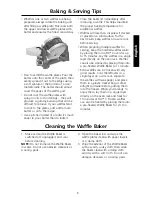 Предварительный просмотр 11 страницы KitchenAid 5KWB100 Instructions And Recipes Manual
