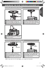 Preview for 13 page of KitchenAid 5KZFP11 Instructions Manual