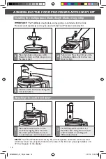 Preview for 14 page of KitchenAid 5KZFP11 Instructions Manual